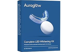 Auraglow Teeth Whitening Kit: Brighten Your Smile Effortlessly