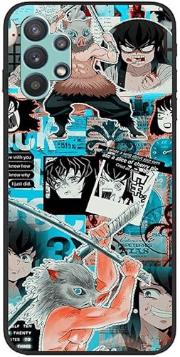 Funda transparente para Samsung Galaxy A32 5G Color08 Corps Kill Team Anime Hashibira Inosuke