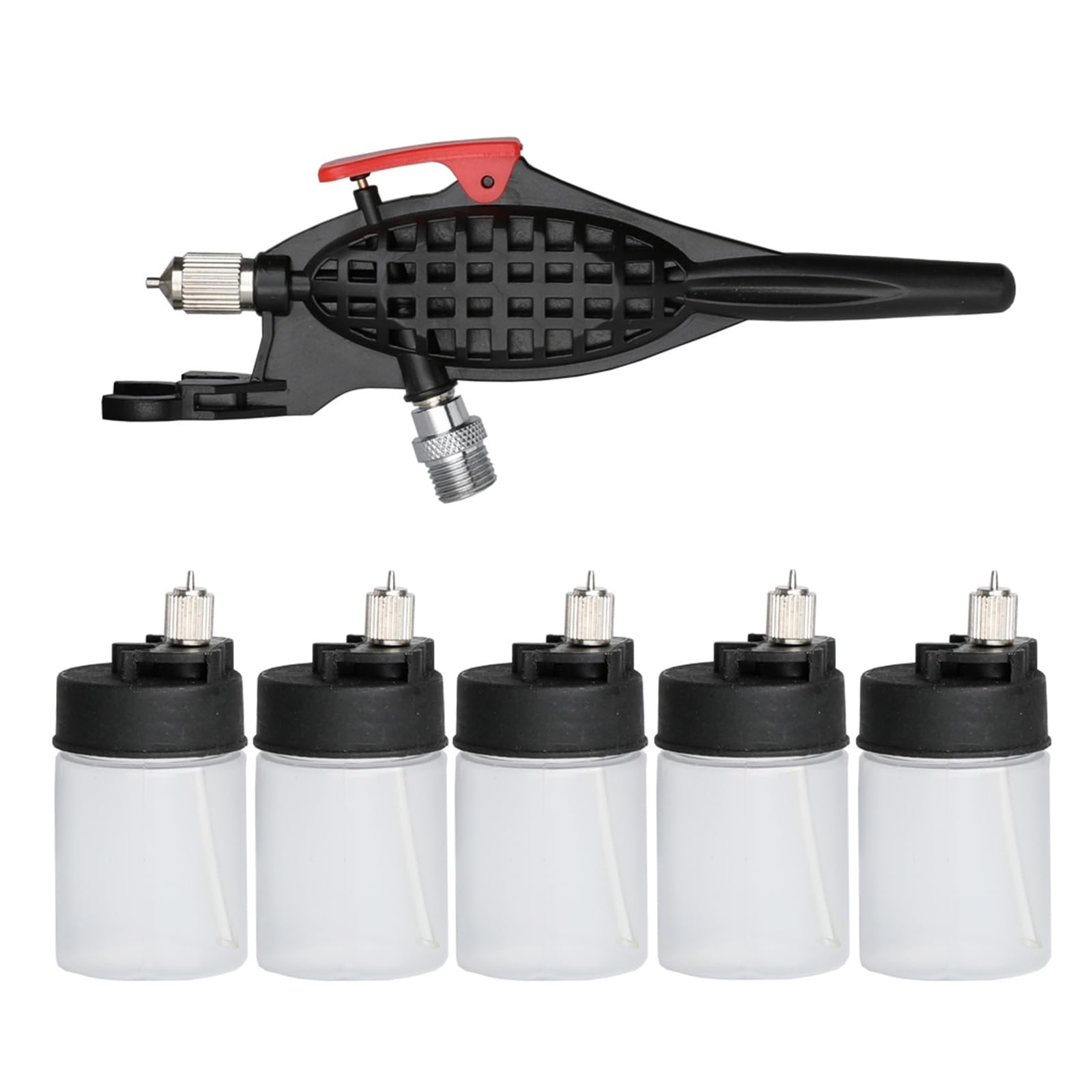 Aerógrafo de alimentación sifón atomizador, Kit Cepillo Aire acción única 0,3mm for Maquillaje, Pintura Corporal, Tatuaje, Hobby Amplia AplicacióN
