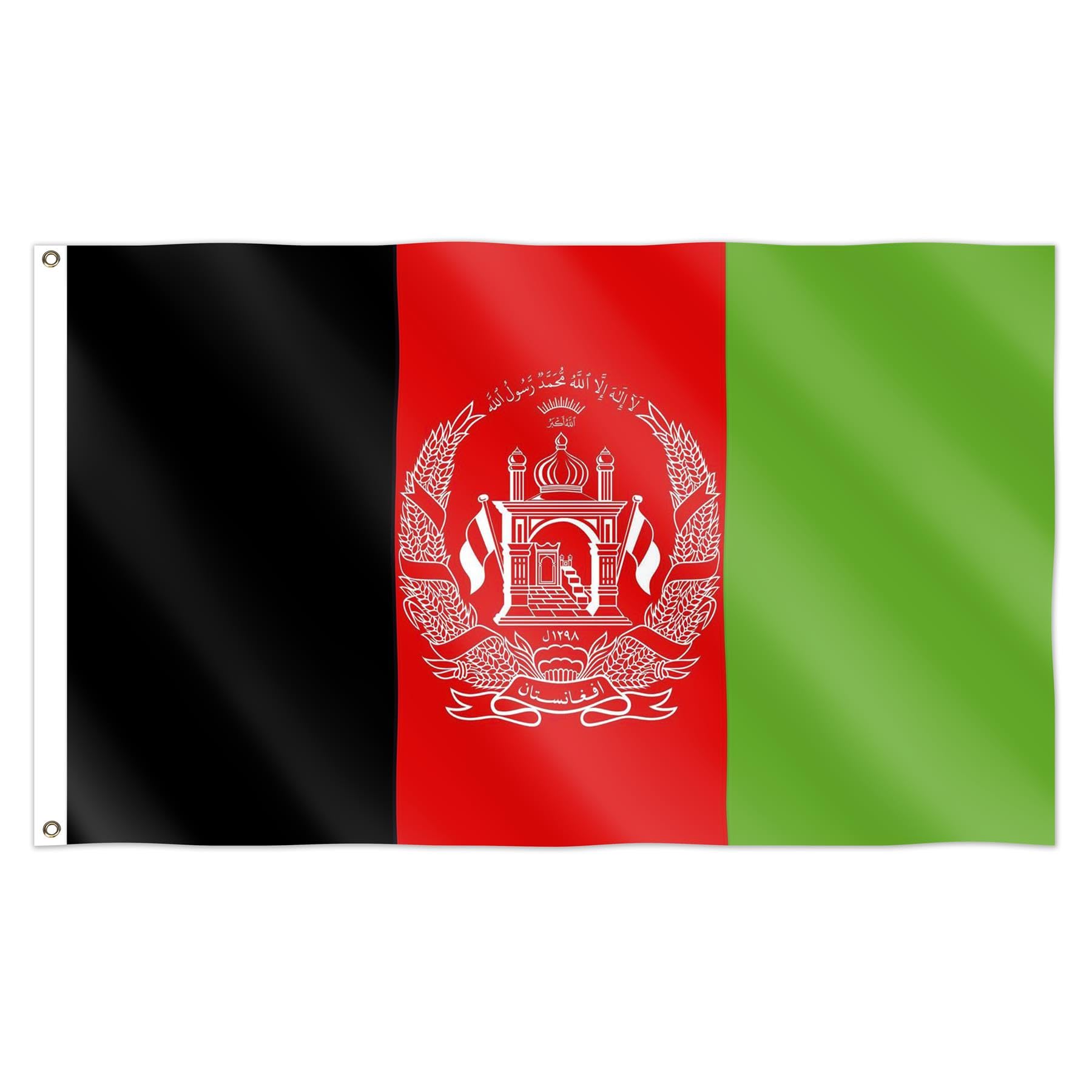 5ft x 3ft Afghanistan Country Flag Sporting Events Pub BBQ Decorations for Cricket Sports World Cup 2023 Banner Fan Support Table Cover