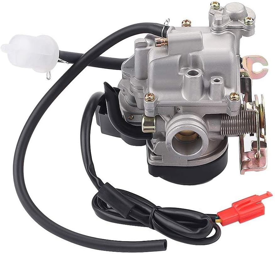 49cc 50cc Scooter Carburetor GY6 Compatible with 4 Stroke Taotao Carburetor 18mm Big Bore 139QMB 139QMA PD18J Engines Moped ATV Go Kart Quads Buggy Kymco