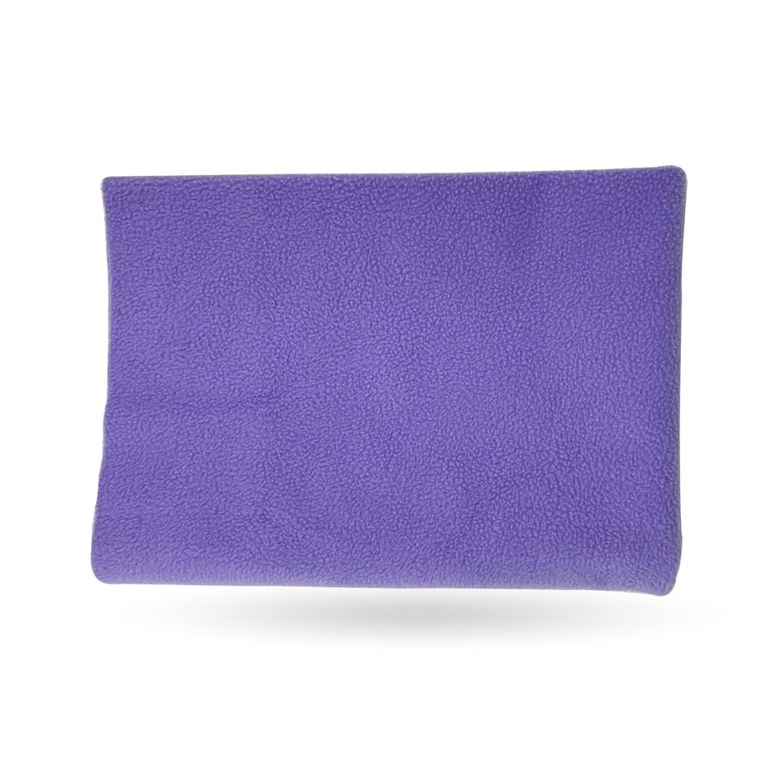 Kridlo 3-in-1 Baby Sleeping Bag & Waterproof Cot Sheet Set | Hypoallergenic, Soft & Lightweight Bedding for Newborns | Quick-Dry Extra Absorbent Mattress | Pack of 2 (Grey Nest with Purple Dry Mat) 2