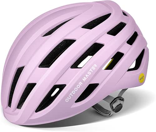 OutdoorMaster MIPS Bike Helmet for Adults-Two Removable Liners & Ventilation