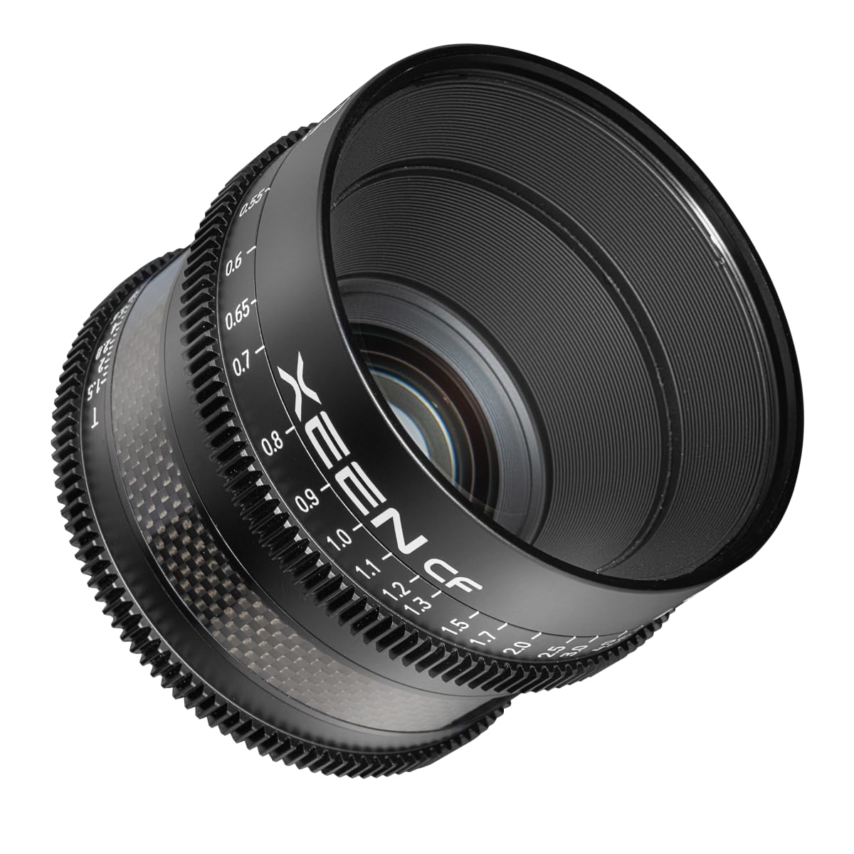 XEEN CF Cinema 50mm T1,5 PL Vollformat – professionelles Cine-Objektiv – Carbon Linsenzylinder – extrem kompakt