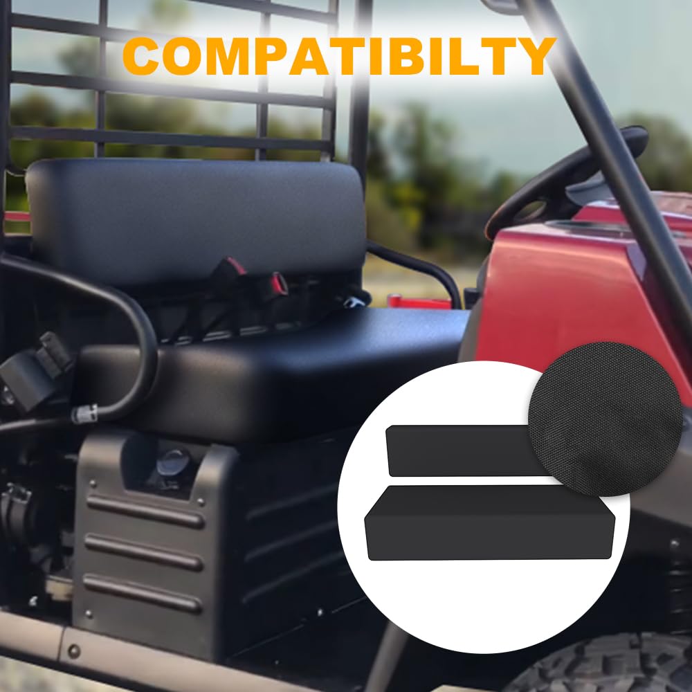 REARACE UTV Bench Seat Cover Compatible with Mule 4000 09-23, 4010 4x4 09-24, 4010 4x4 SE 16-18, 4010 4x4 Diesel 09-13, Mule 3000/3010 4x4 01-08, Mule 3020 01-03