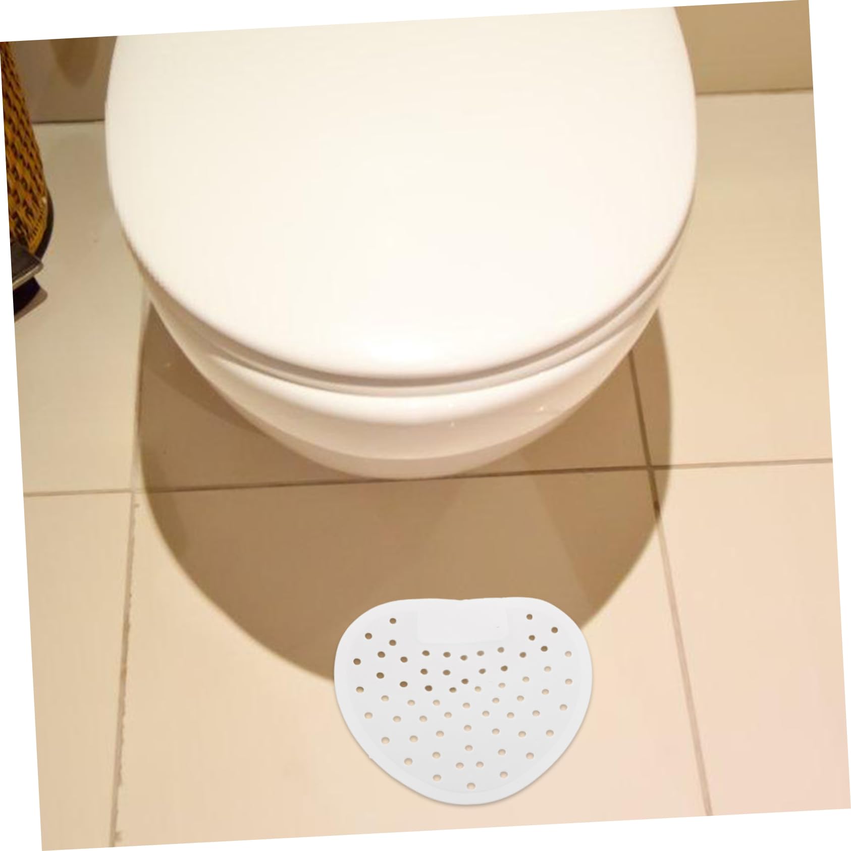 Pannello per Orinatoio 16 Pezzi in Plastica Antintasamento | Bagno Maschile, Controllo Odori e Freschezza, Accessorio Wc Facile da Usare