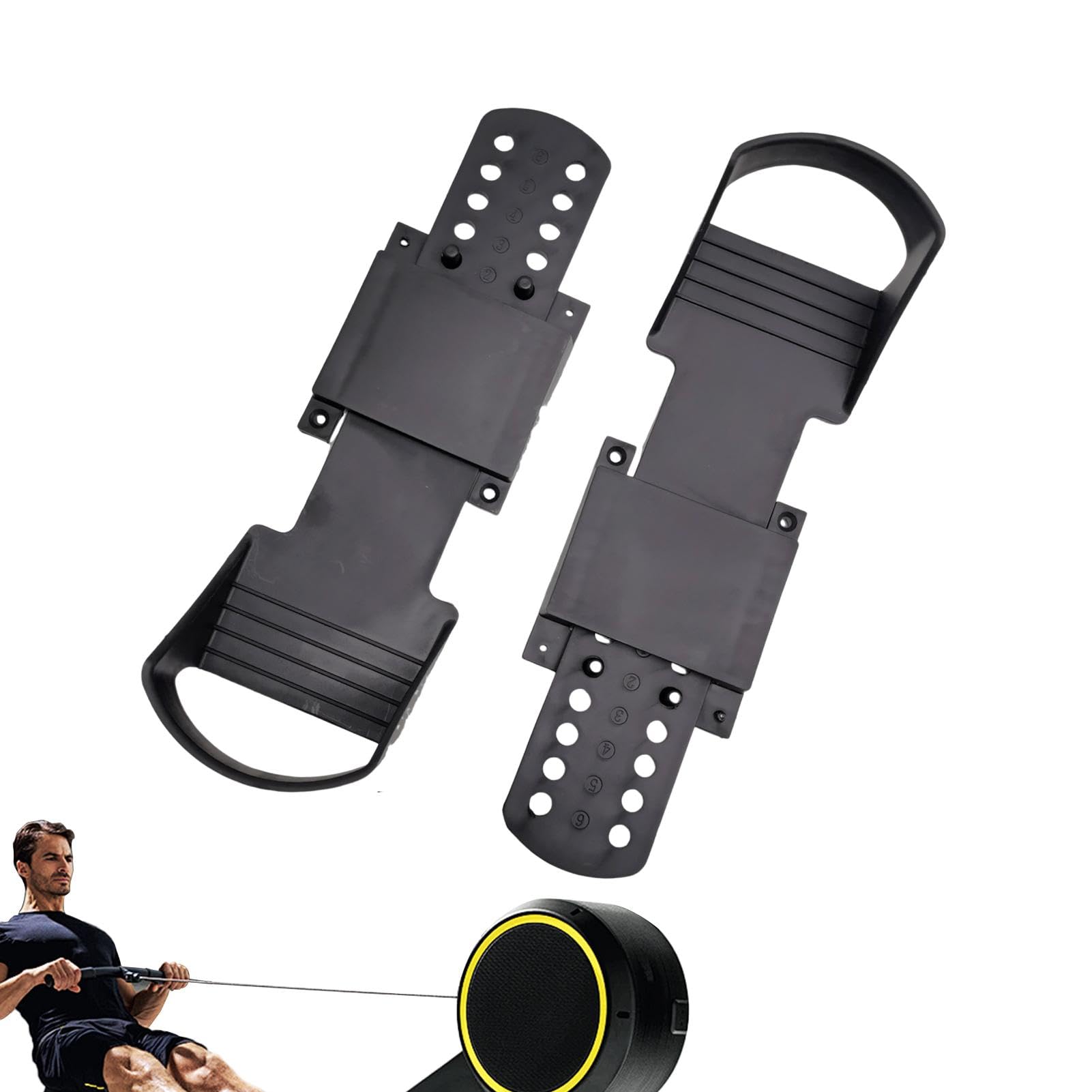 Pedales para máquina de remo