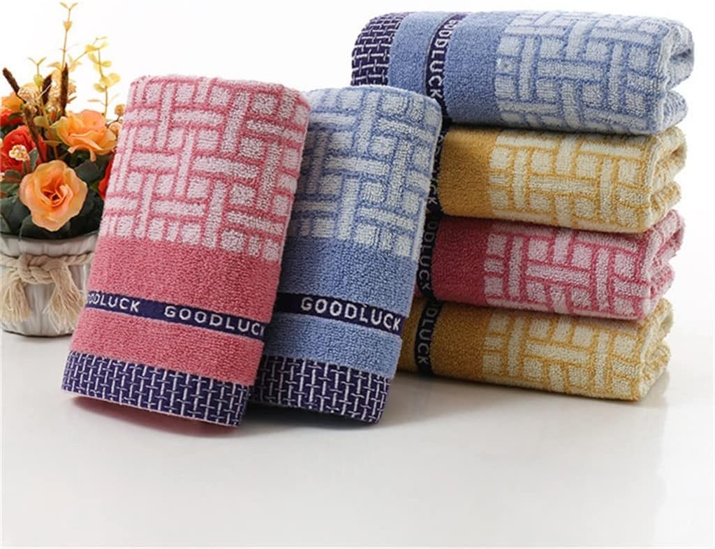 Cotton Hand Towel for Adult Magic Hair Face Towel Fast Drying Soft Super Absorbent Towels Bathroom(White-Dinosaur Doodle4)