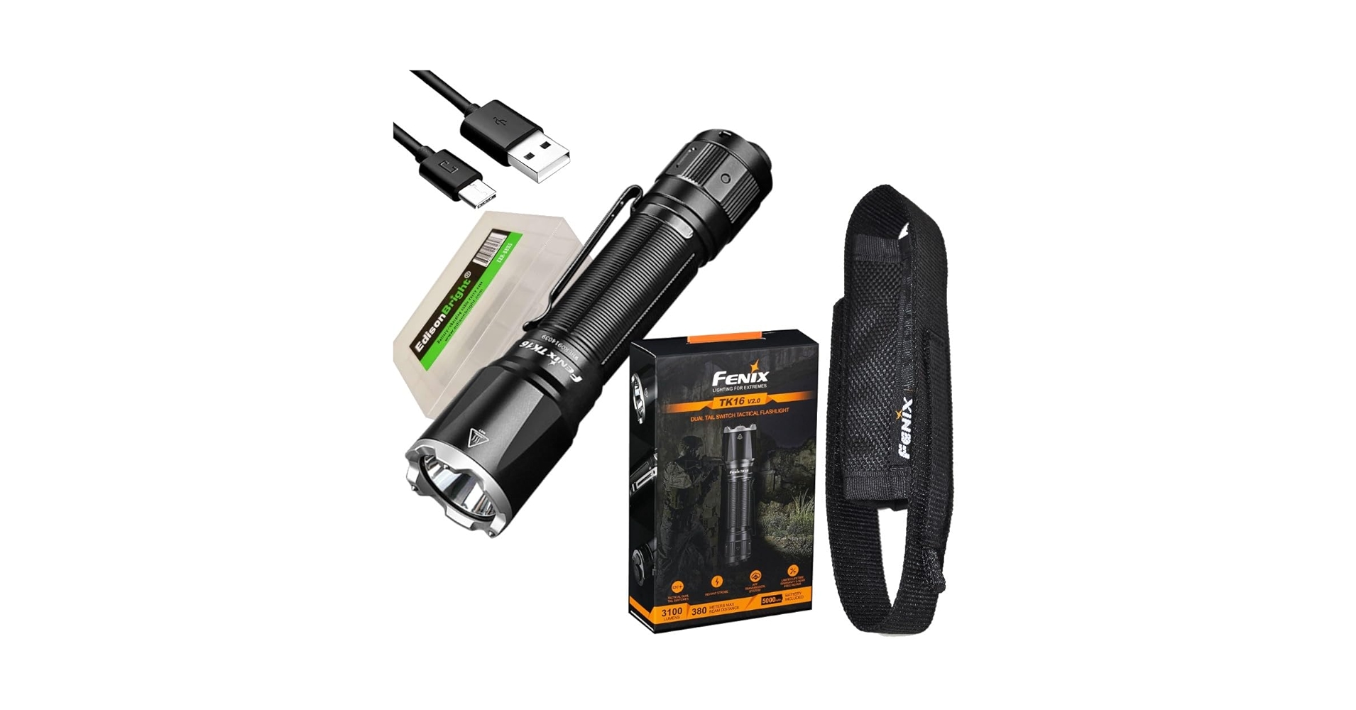 Amazon.com: Fenix TK16 V2.0 3100 Lumen LED Tactical