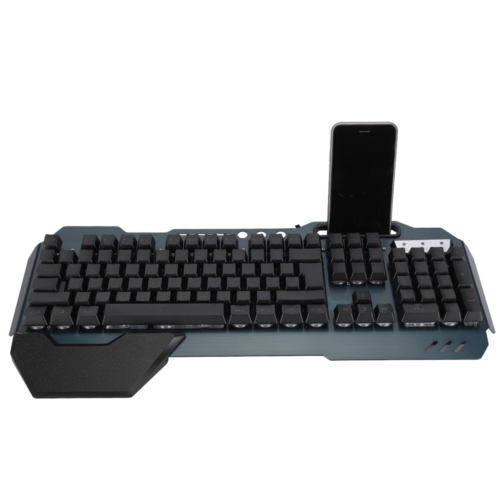 AMONIDA Set Tastiera e Mouse da Gioco Meccanici Cablati USB con Risoluzione Regolabile 3200 DPI per Uso Domestico e in Ufficio