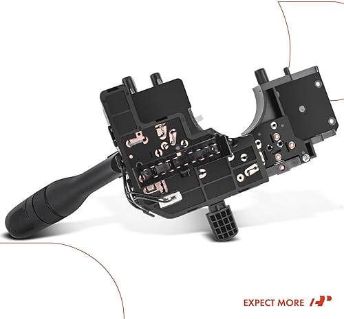 Miniatura 9 de A-Premium Interruptor de señal de giro con luces antiniebla compatible con Jeep TJ Wrangler 2001-2006 Sport Utility Front Side
