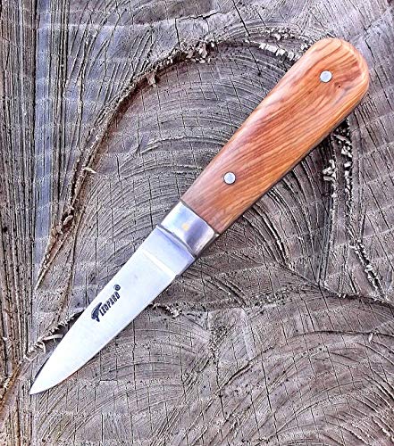 3683 16cm Teak-steel Austernmesser Handgefertigt Cover