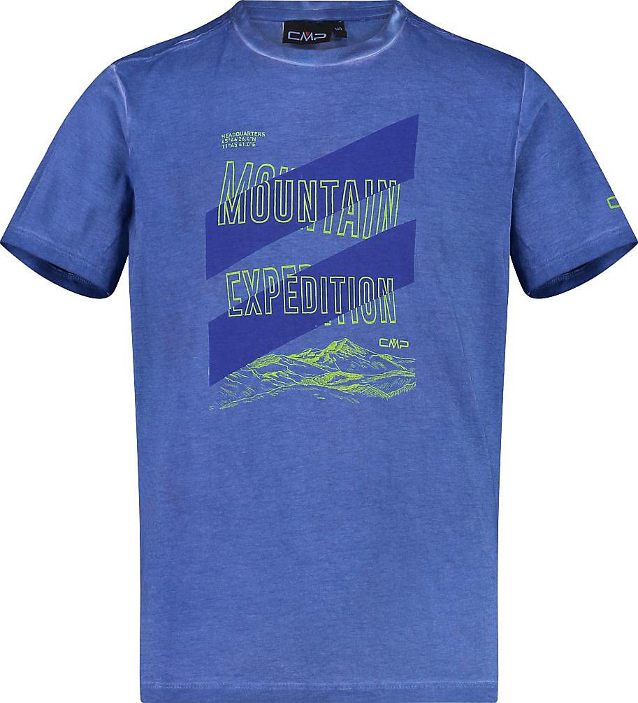 CMP Stretch Dyed Jersey T-Shirt, Bluish, 110 Boy's