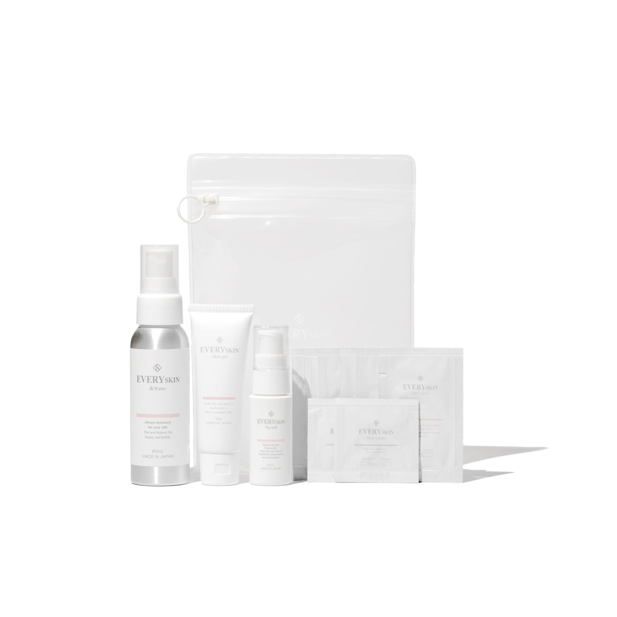 Amazon.co.jp: EVERYSKIN トライアルセット 化粧水 ジェル状化粧水