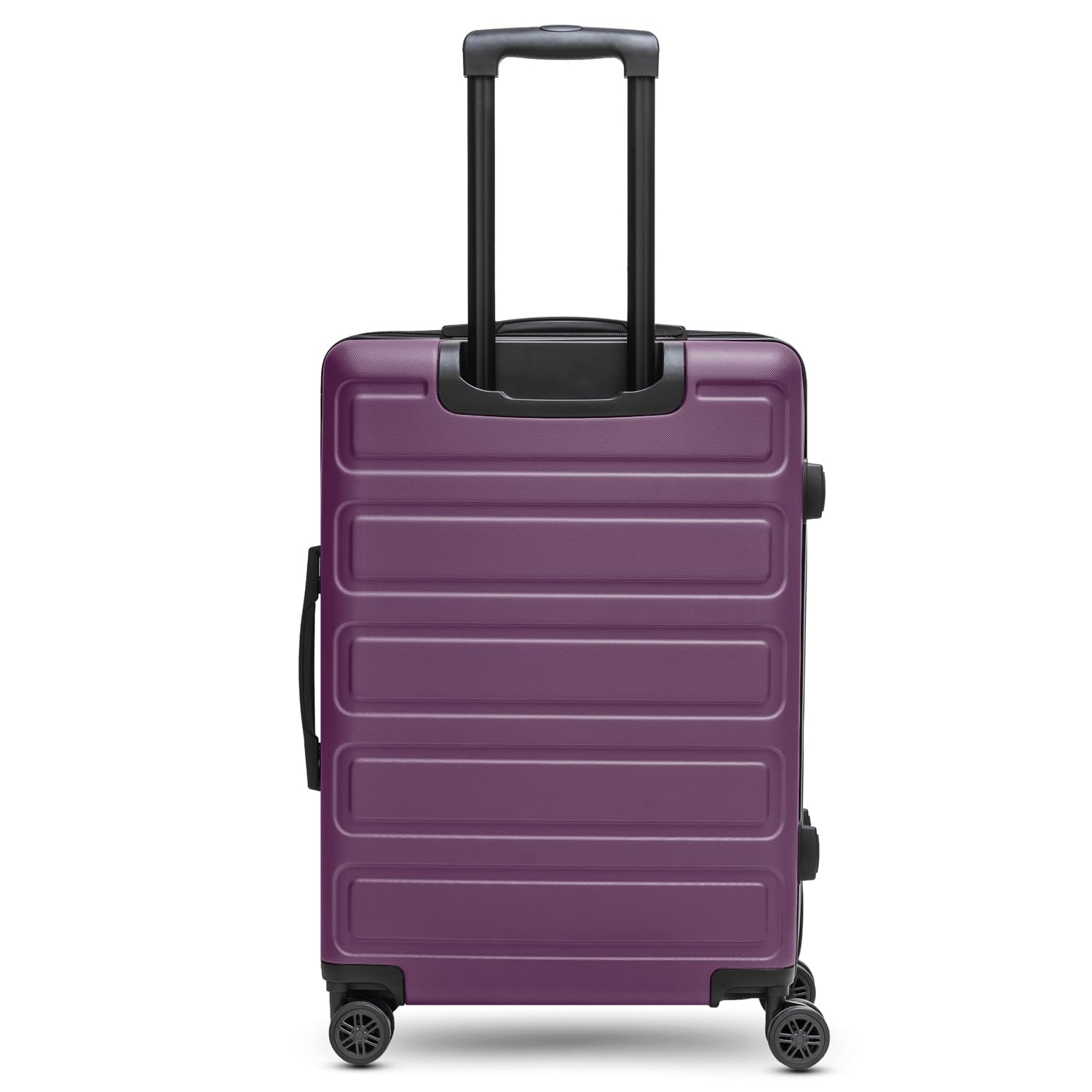 REDOLZ Mittelgroßer Hartschalen Check-in Koffer | Trolley 44 x 24 x 65 cm aus hochwertigem ABS Material | Ultra-leicht nur 3,49 kg für Damen & Herren | 4 Doppelrollen & TSA-Schloss (Essentials 08)