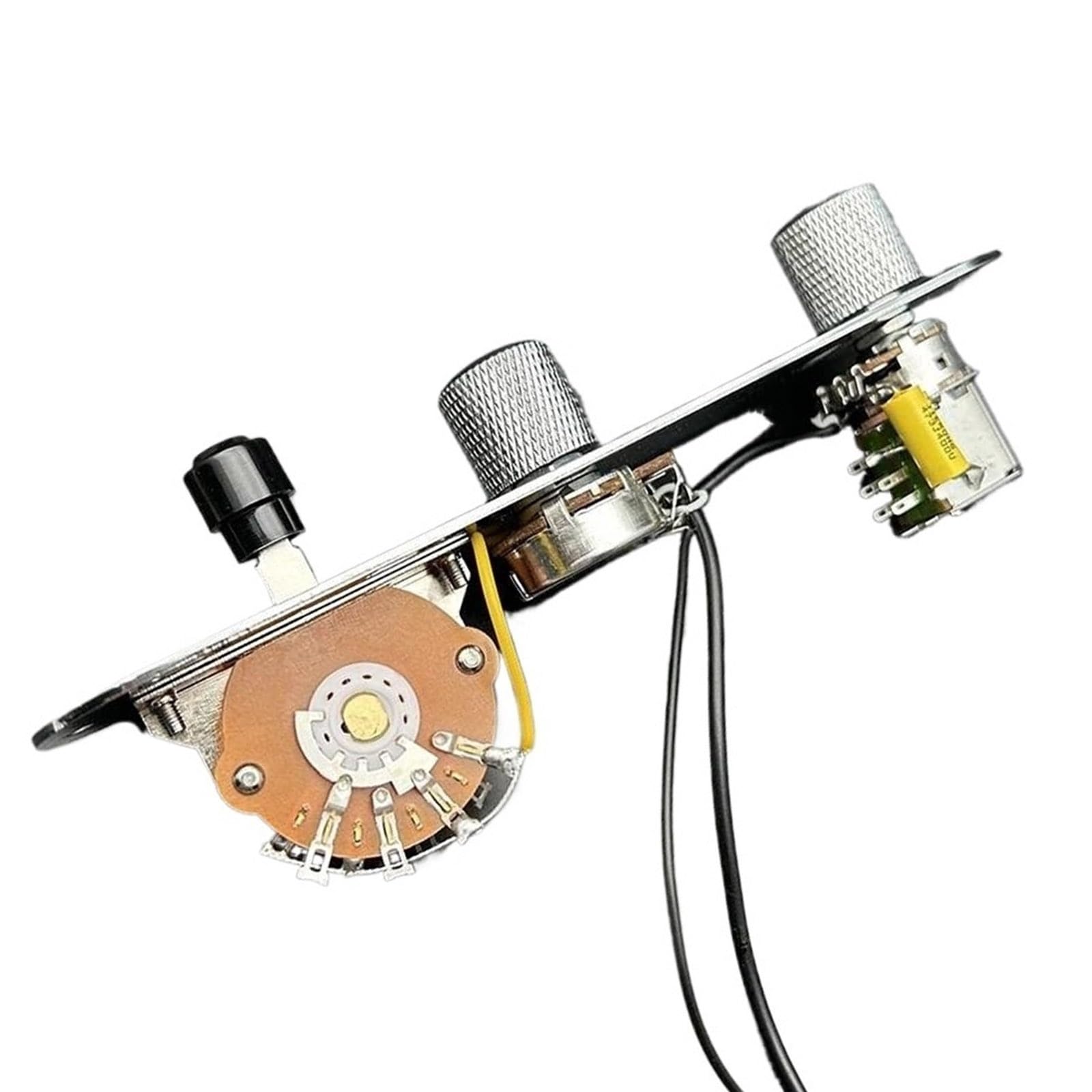 Arnés De Guitarra Potenciómetros Push/Pull De 250 K Con Precableado Para Placa De Control Piezas De Guitarra(Type1)