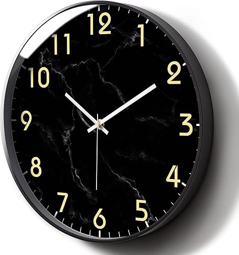 Reloj de pared moderno con diseño de árbol de plam natural, sin tictac, colorido reloj de pared para decoración de sala de estar, funciona con