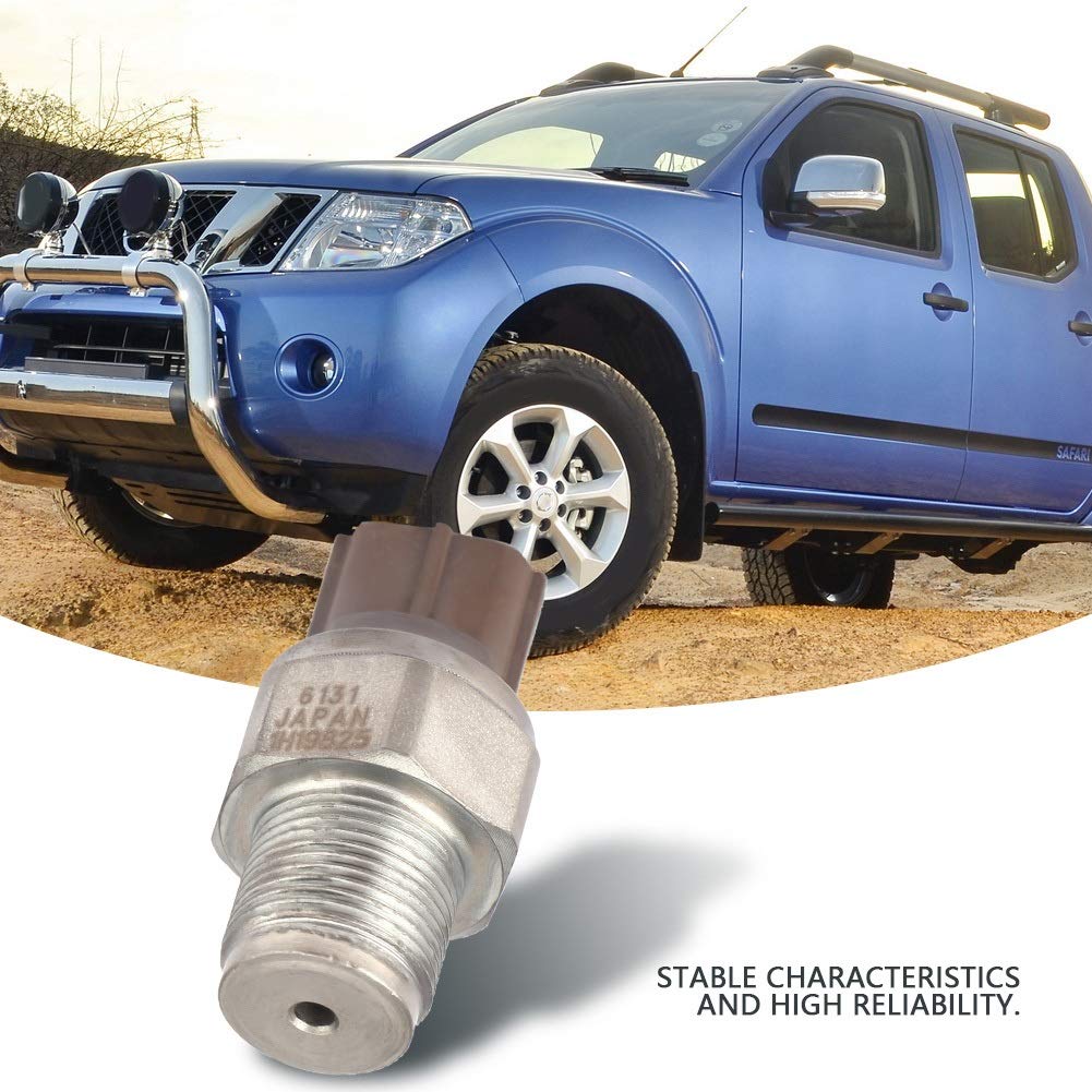 DEWIN D40 Sensor de Presión de Riel, Sensor de Alta Presión de Riel de Combustible para D40 PICKUP NP300 8981197900