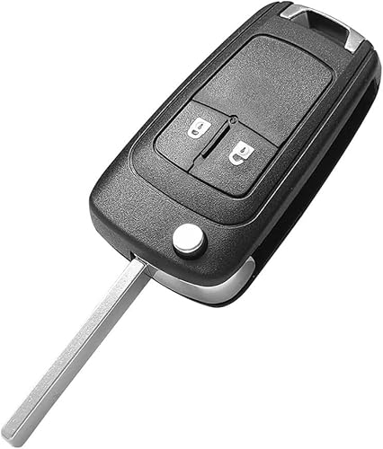 Miniatura 3 de Car Key Fob Cases for Chevrolet Cruze Malibu Epica Lova Impala Camaro, 2 Button Car Remote Key Shell Key Case Cover