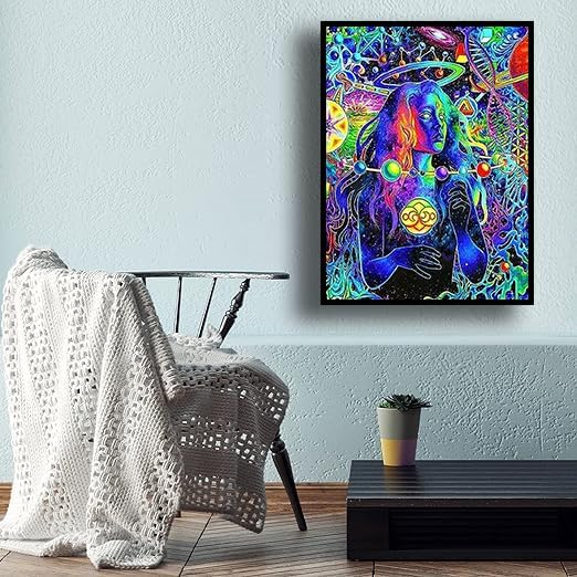 Miniatura 2 de Pintura de diamantes 5D para bricolaje, kits de pintura de diamantes para adultos, pintura de diamantes estrellados por números, pintura artística