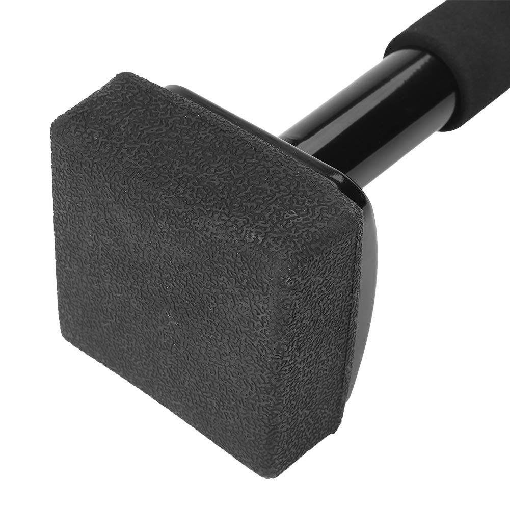 Cryfokt Outil de Montage de Tapis Léger, Genouillère Non Réglable avec Coussinet rembourré pour Installation Professionnelle de Tapis, Noir 42 X 10 X 10 Cm