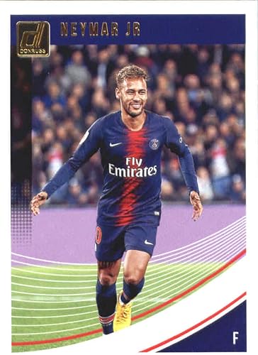 Miniatura 1 de 2018-19 Donruss Soccer #51 Neymar Jr Paris Saint-Germain Official Panini 2018-2019 Futbol Trading Card
