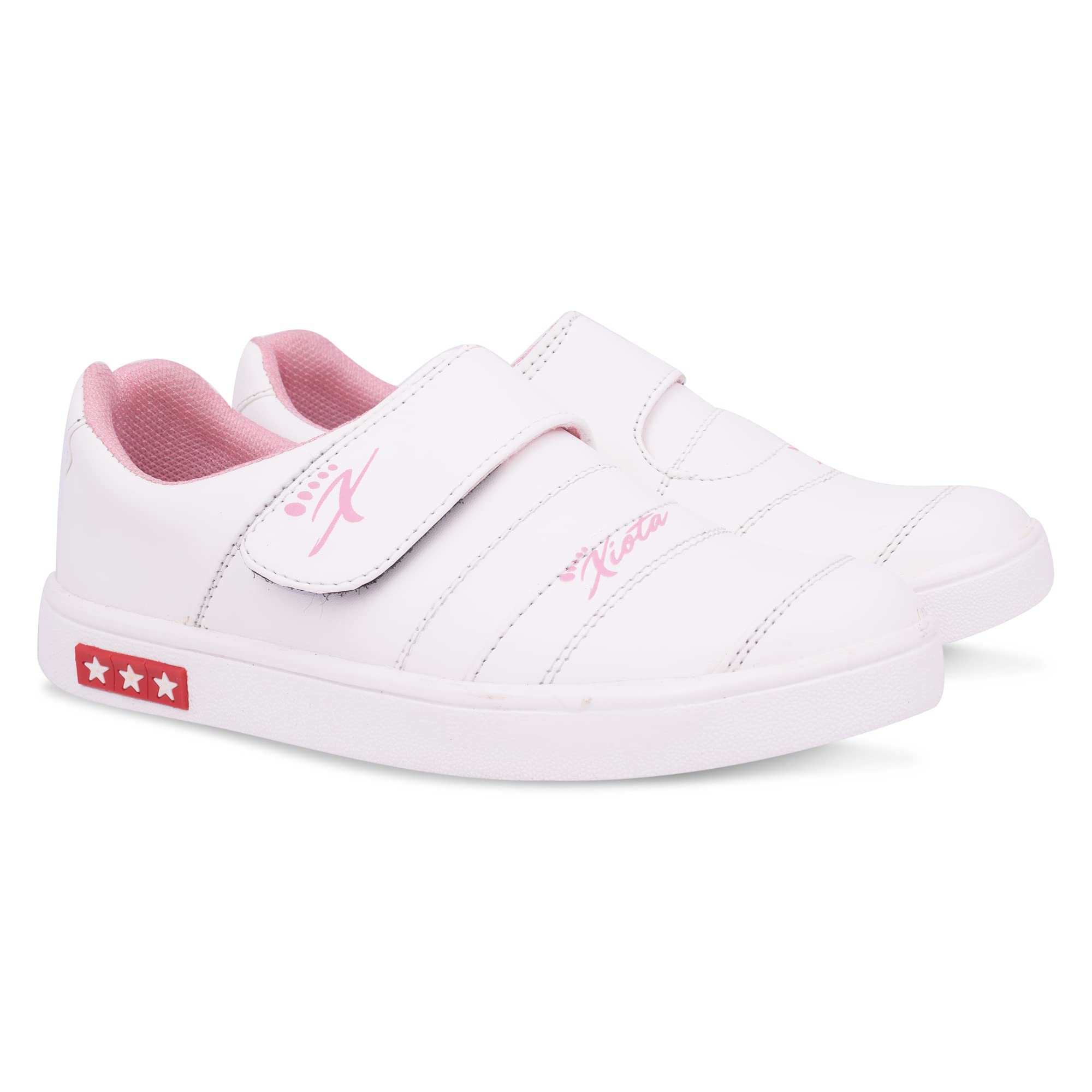 X XIOTA Introducing Girls Stylish Sneaker Women Collection Regular Used and Velcro Shoes Sneakers for Women/Ladies/Girls (White-38) (B0B5KTBGXH) Amazon Price History, Amazon Price Tracker