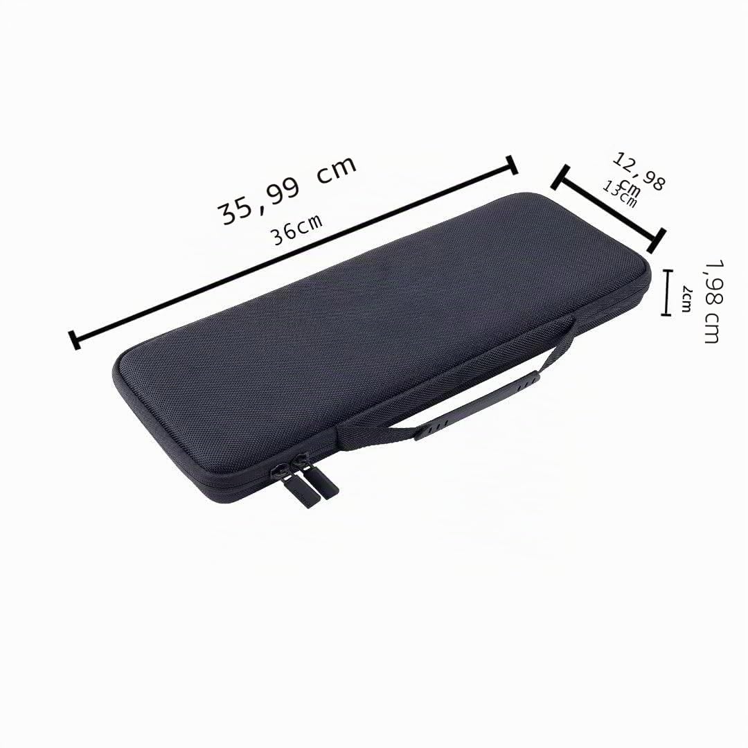 co2CREA Custodia rigida da viaggio rigida per Logitech K380/Pebble Keys 2 K380s Tastiera senza fili e Pebble Mouse 2 M350s /M350 Mouse Combo(non contiene set tastiera/mouse)