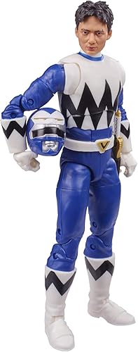 Miniatura 3 de Power Rangers Lightning Collection Lost Galaxy Blue Ranger - Figura de acción coleccionable de 6 pulgadas con accesorios