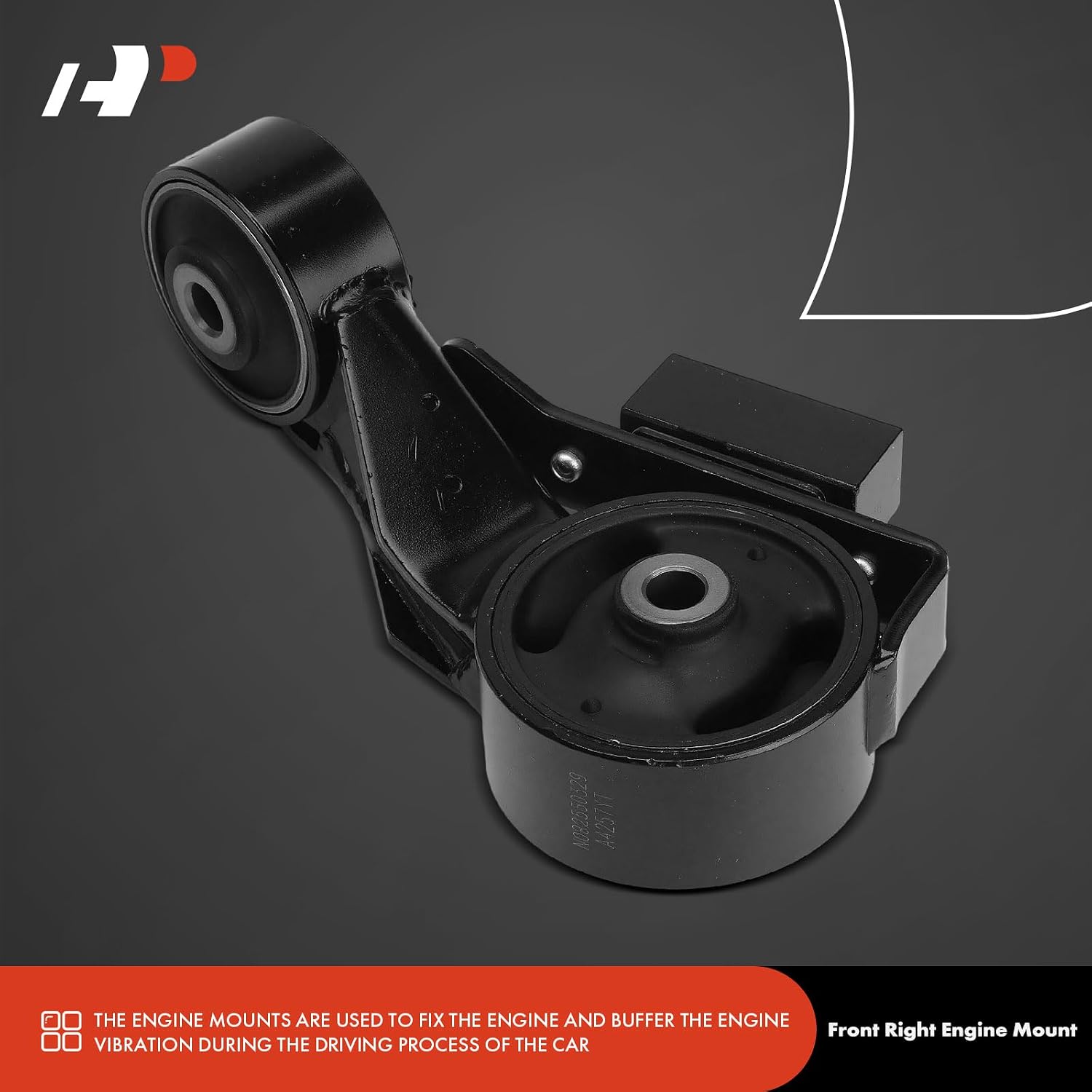 A-Premium Front Right Torque Strut Mount Compatible with Toyota Sienna 2004 2005 2006 3.3L, FWD,Passenger Side