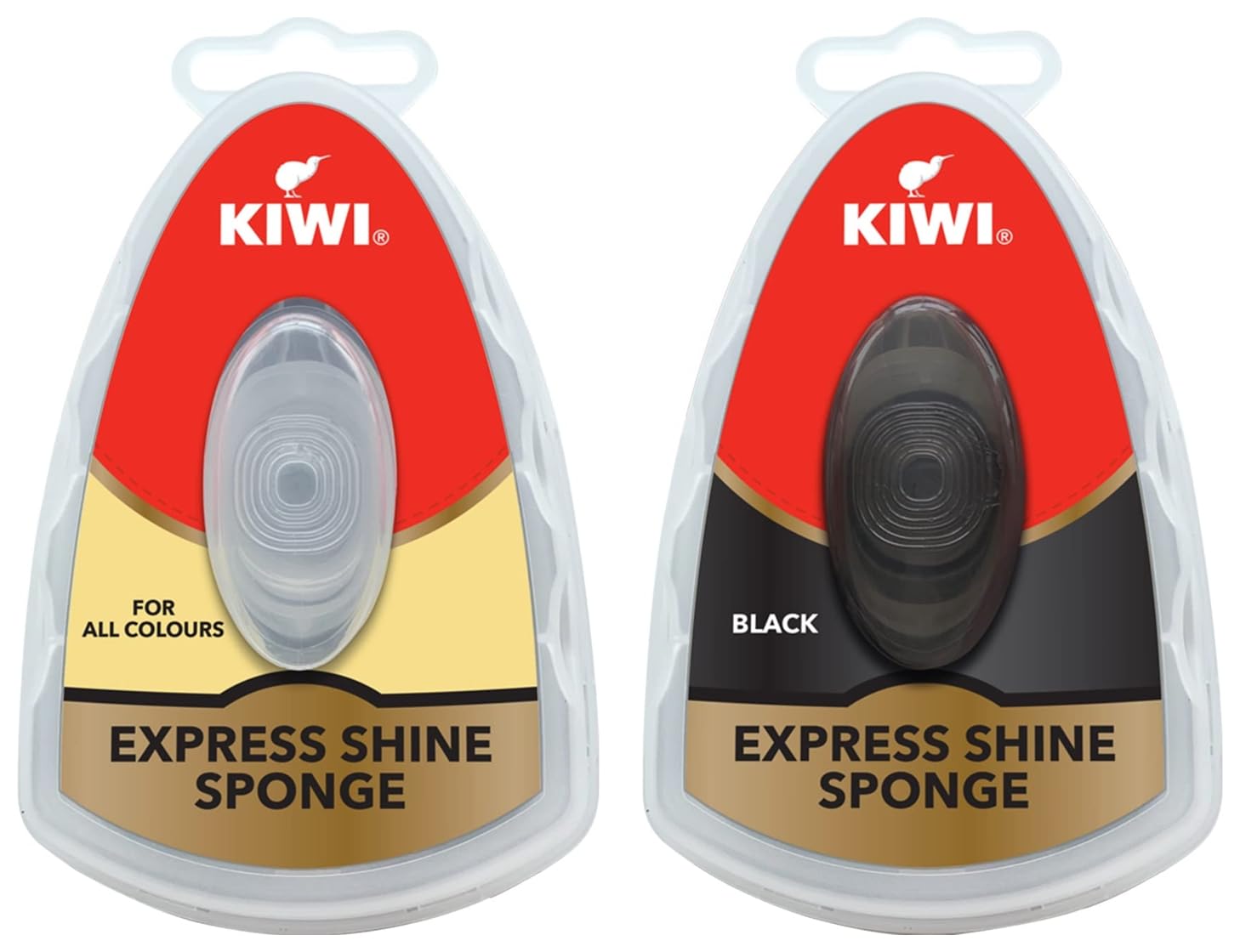 Kiwi Express Shine Sponge - Black, 1 Pc & Kiwi Express Shine Sponge - Neutral, 1 Piece (B0CZ43PRMW) Amazon Price History, Amazon Price Tracker