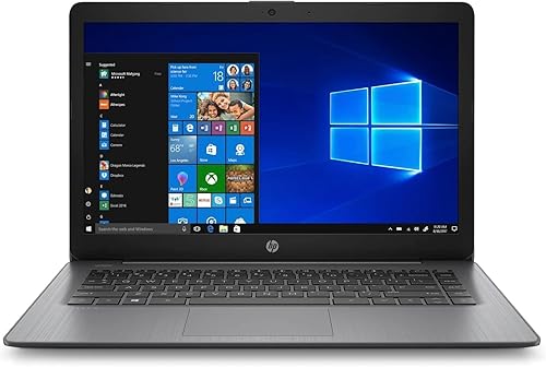 HP 14 Stream Laptop de 14 pulgadas HD Intel Celeron N4020 4GB DDR4 RAM 64GB eMMC, gráficos Intel UHD, WiFi, Bluetooth, HDMI, USB, lector de tarjetas