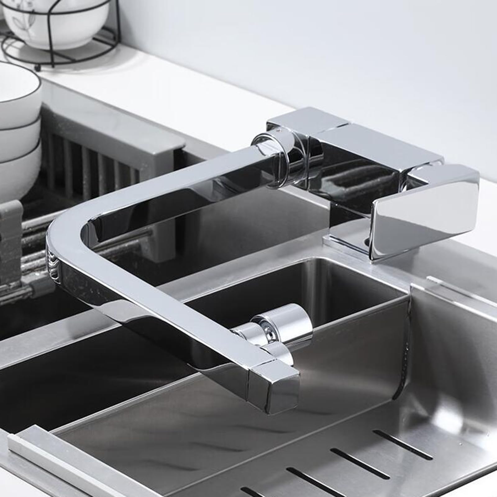 Robinet de cuisine 3 en 1 pivotant pour purifier l'eau du quotidien