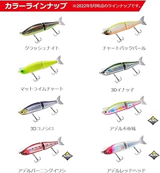 Amazon.co.jp: ダイワ(DAIWA) モアザン レイジーファシャッドJ 100F