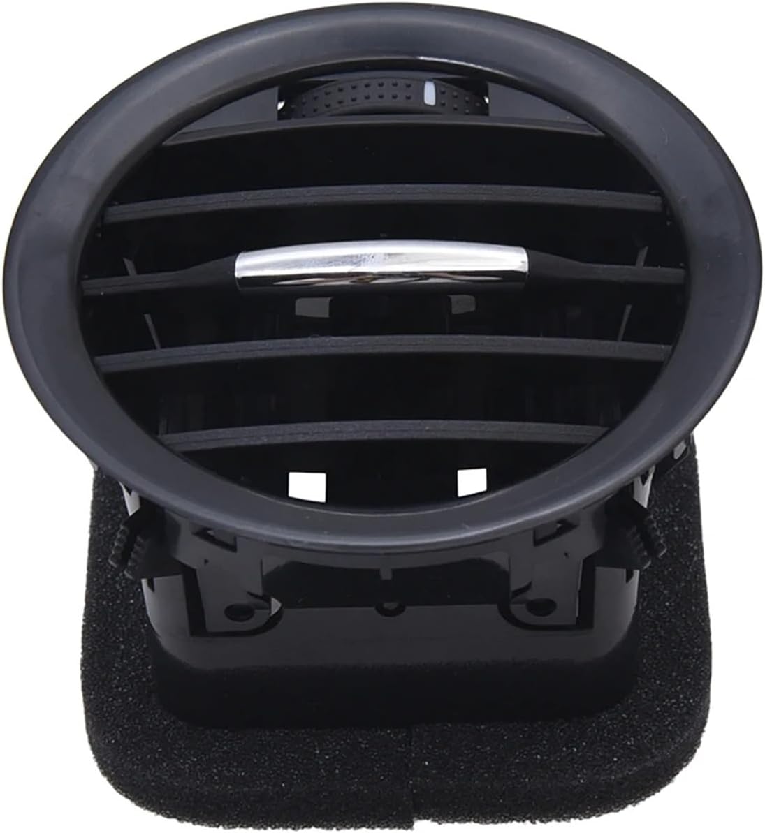 Black/Chrome A/C Air Vent Cover Outlet Grille(Black 2)