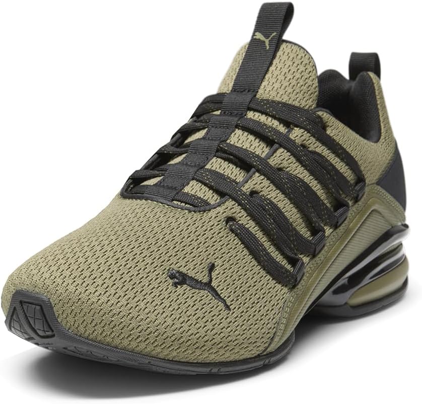 Puma Mens Axelion Refresh Wide Running Sneakers Shoes