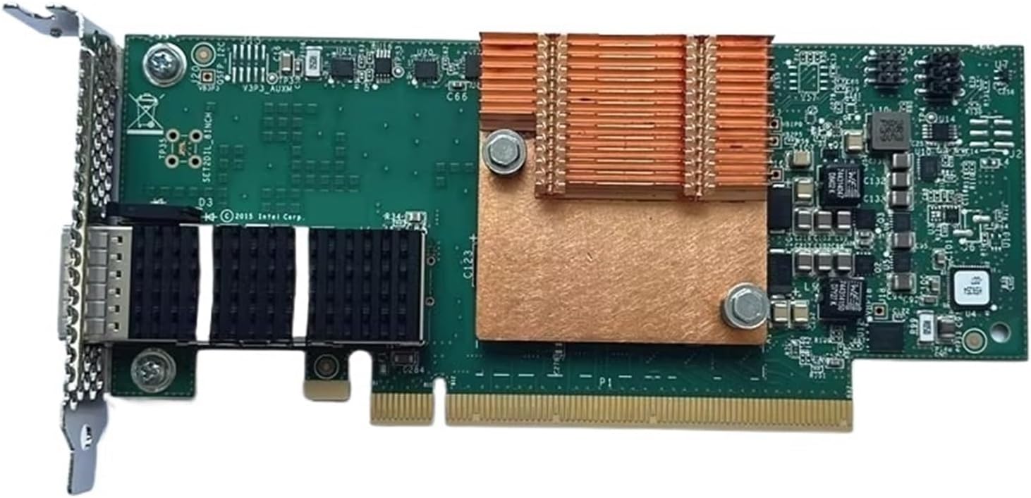 RMN-100HFA016 Single-Port 100G PCIE X16 Fiber Network Card for Server Workstation PC Industrial Control Machine