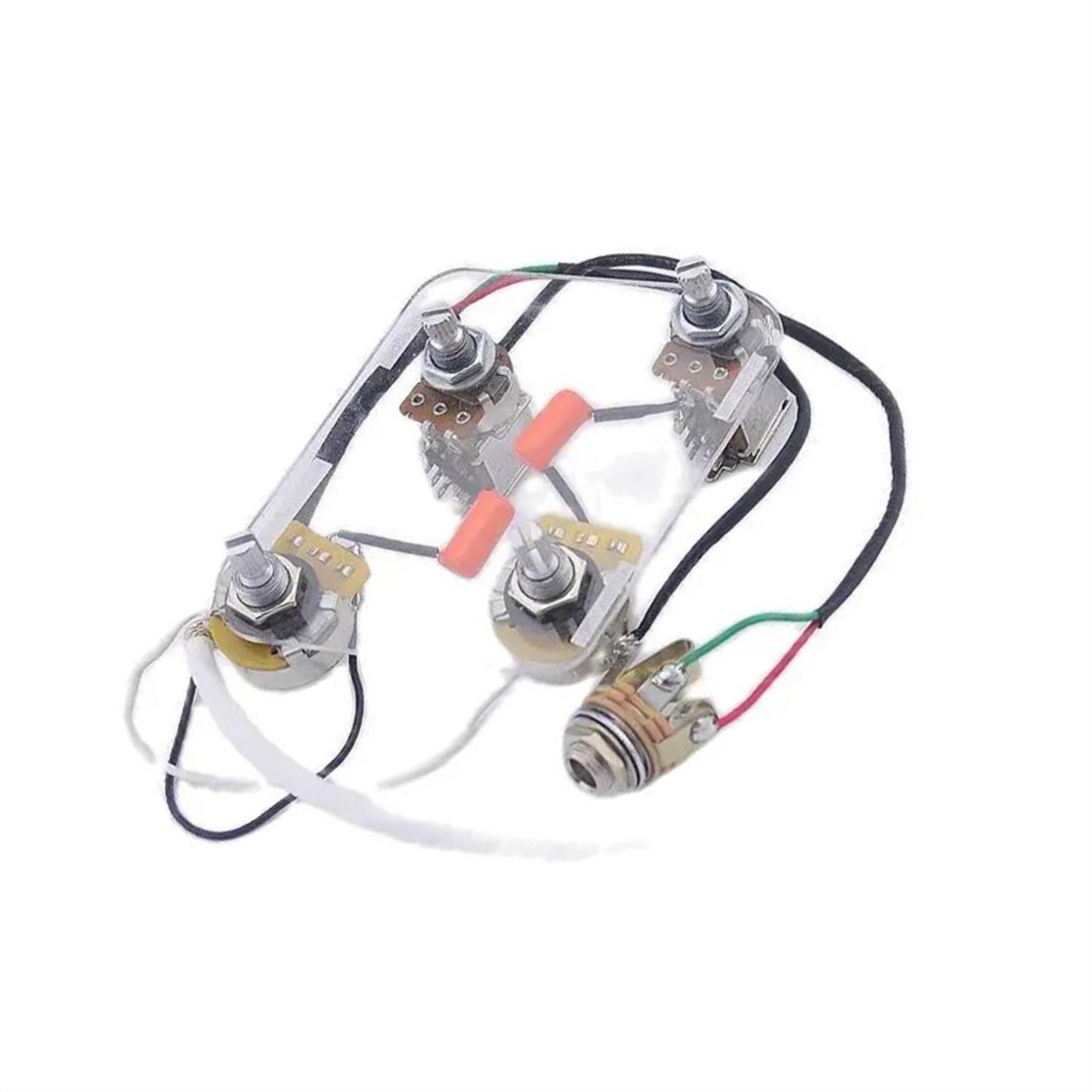 kit de câblage de guitare Harnais De Câblage Push-pull Pour Guitare Électrique Pré-câblé Chargé, Ensemble Pré-câblé