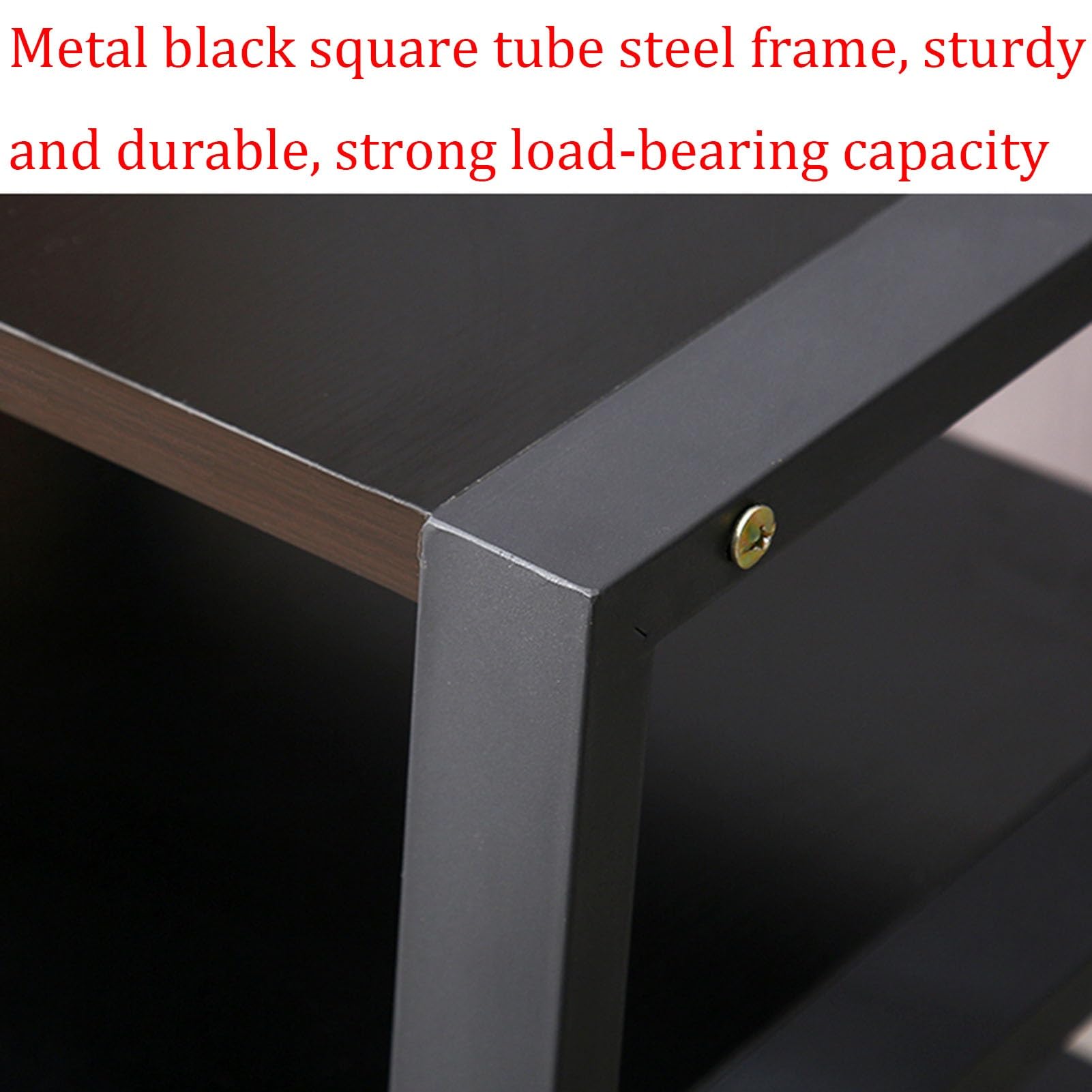 Supporto Multimediale Per Stereo E TV ZYXQQJ - Scaffale In Legno Per Apparecchi Audio/Video, 60x48x10 Cm - Foto 9