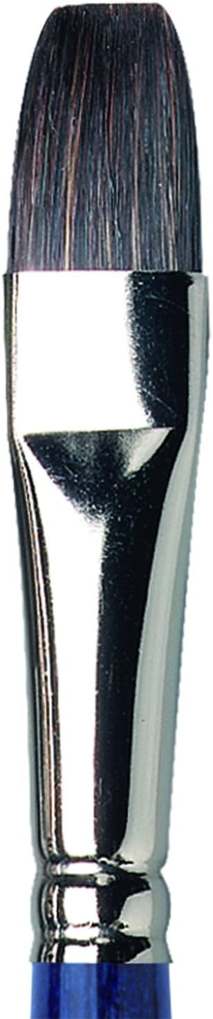 da Vinci Watercolor Series CosmoTop Mix B Paint Brush, Flat Wash Synthetic/Natural Mix, Size 12 (5830-12)