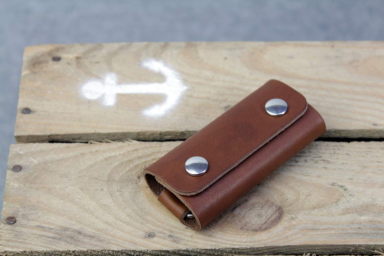 Pack & Smooch Schlüsseletui Leder Festmoker