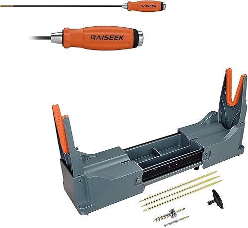 Miniatura 1 de Raiseek pistola de limpieza varilla pistola rifle fibra carbono 36 pulgadas 0.157in varilla con pistola soporte de limpieza para limpieza rifle