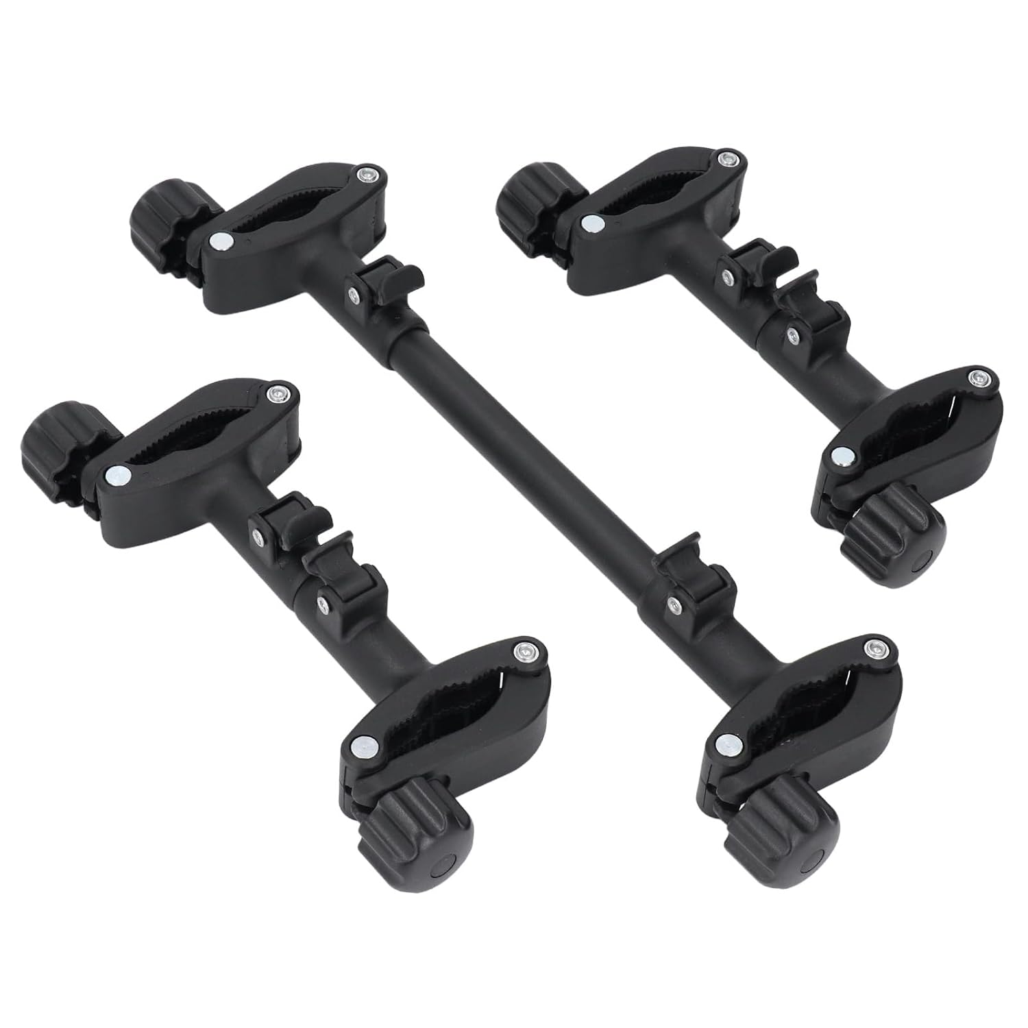 Twin Stroller Connector, Adjustable Sturdy Universal Fit Dual Stroller Connector, Twin Baby Linker with Easy Installation for Converting Two Single Strollers Into a
