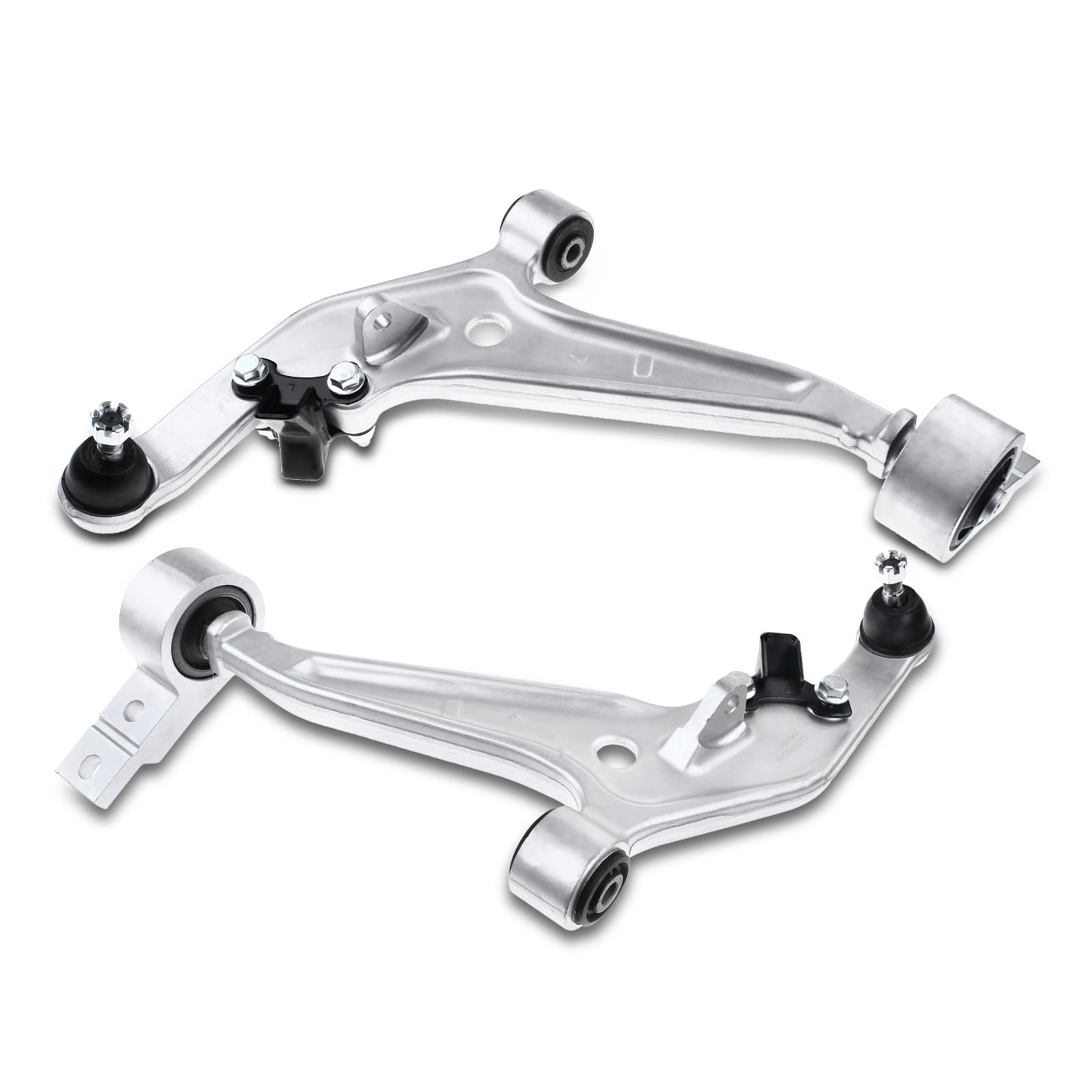 Frankberg 2x Brazo transversal Suspensión de rueda Parte delantera izquierda Derecha Compatible con X-Trail T30 Replace# 545018H31A,545018H310