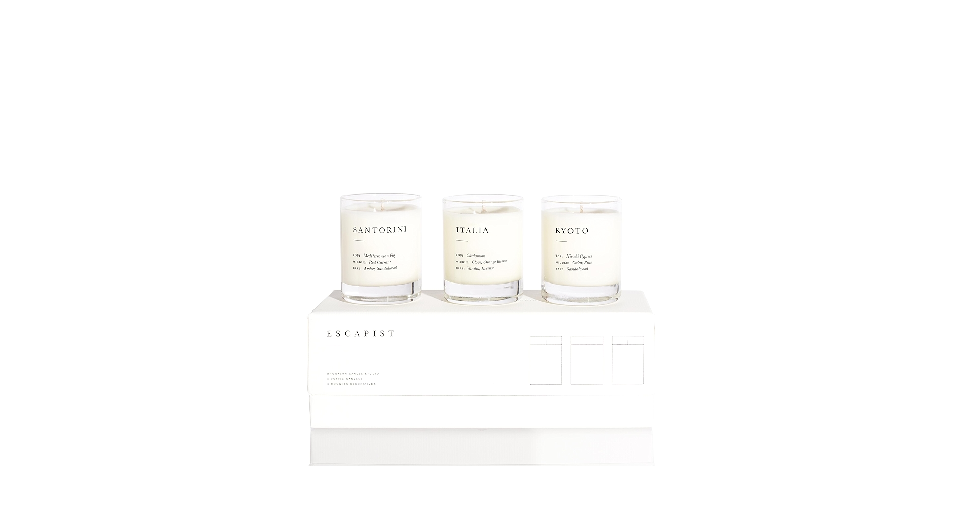 Amazon.com: Brooklyn Candle Studio Votive Gift Set