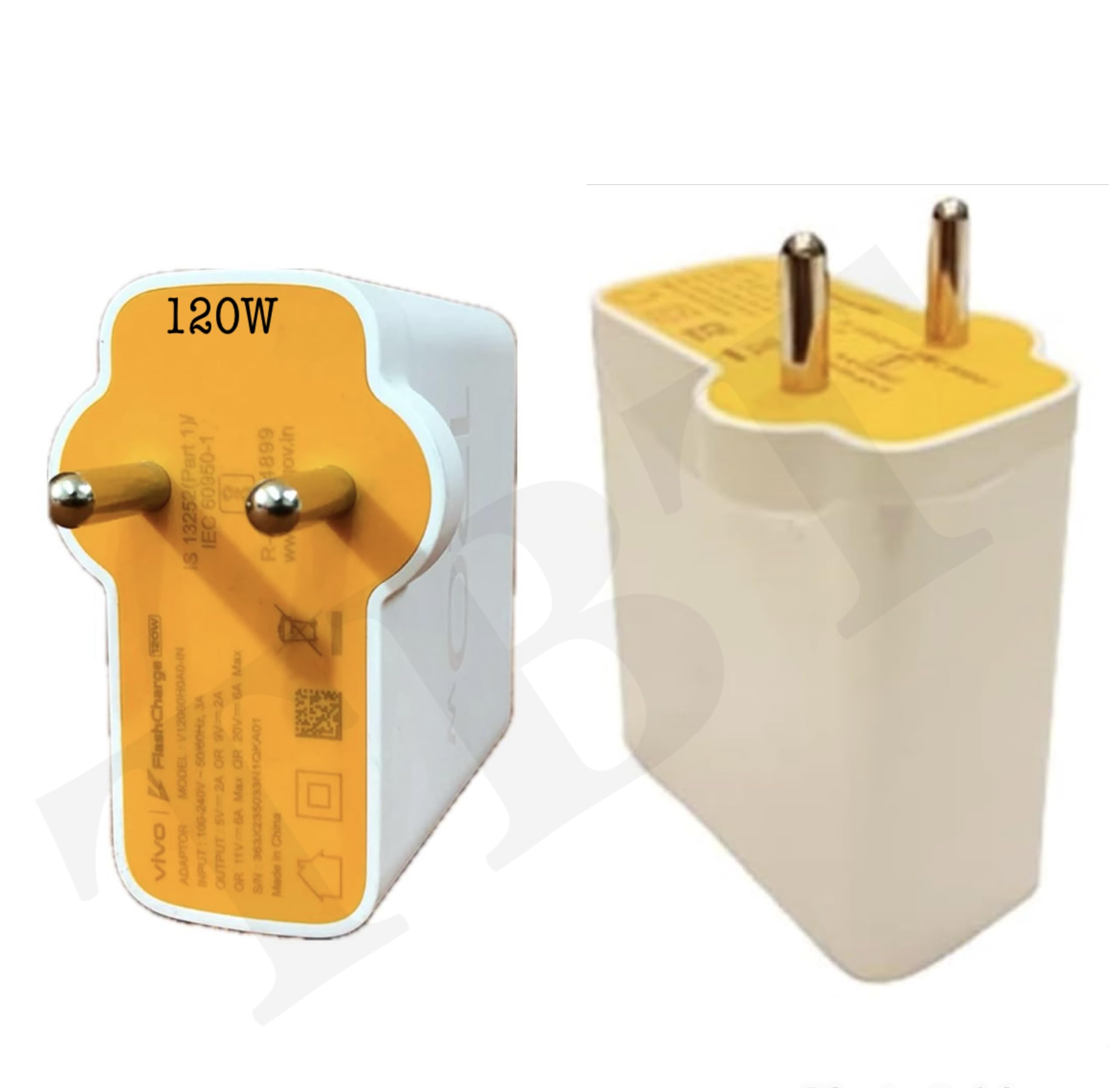 Original 120Watt Super Quick Flash Charge Wall Adapter Type C Port Charger Compatible WIth Vivo V Series X Series Y Series Nex Series Z Series S Series U Series & T Series (Only Adapter)