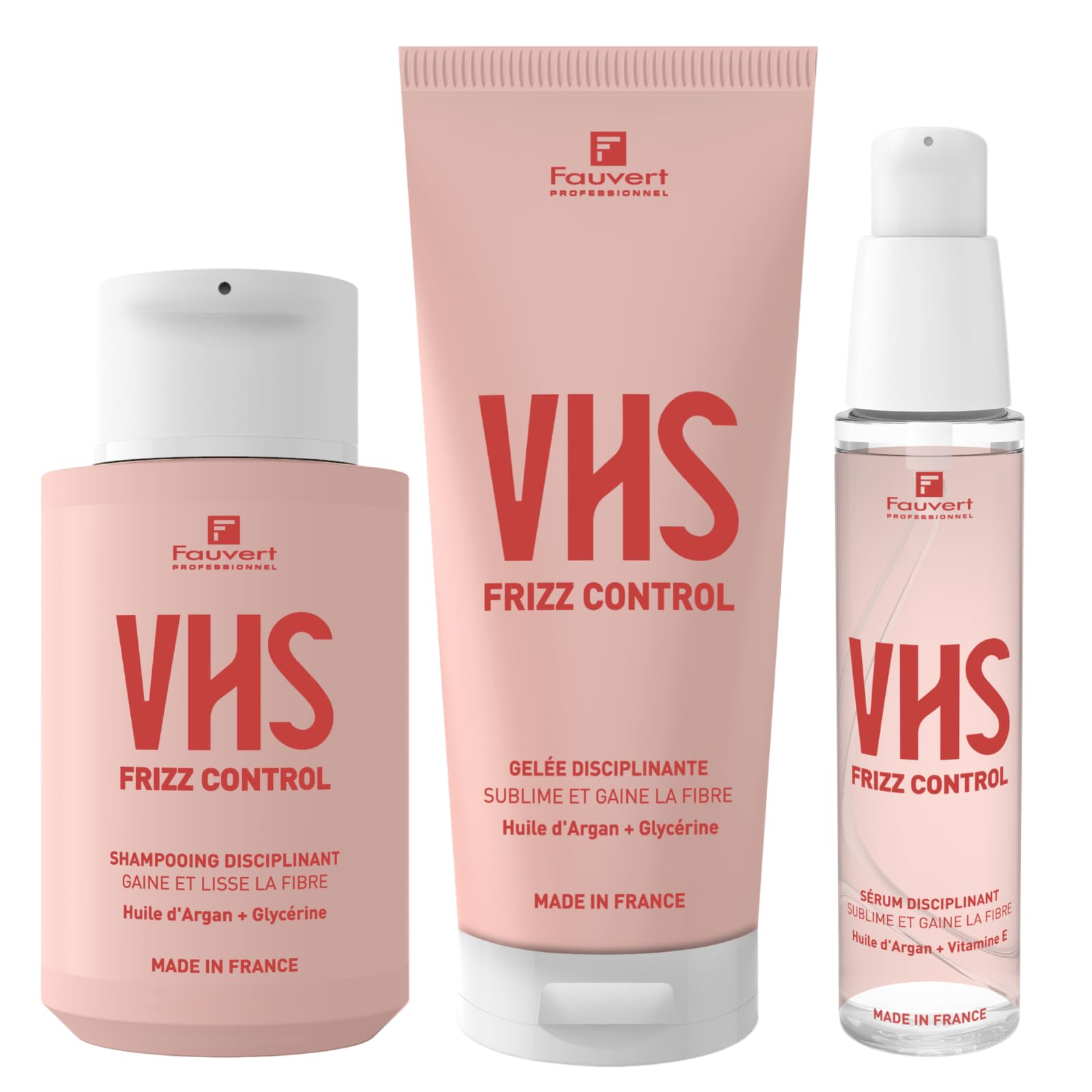 Fauvert Professionnel Routine Frizz Control - Shampooing + Gelée + Sérum