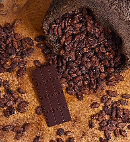 Image of Anuttama Intense 85% Dark Chocolate Gift Pack | Naturally Sweetened with Jaggery | Handmade, Gluten-Free & Unrefined Sugar | Perfect Dark Chocolate Bar for Birthday Gifts for Friends and Family