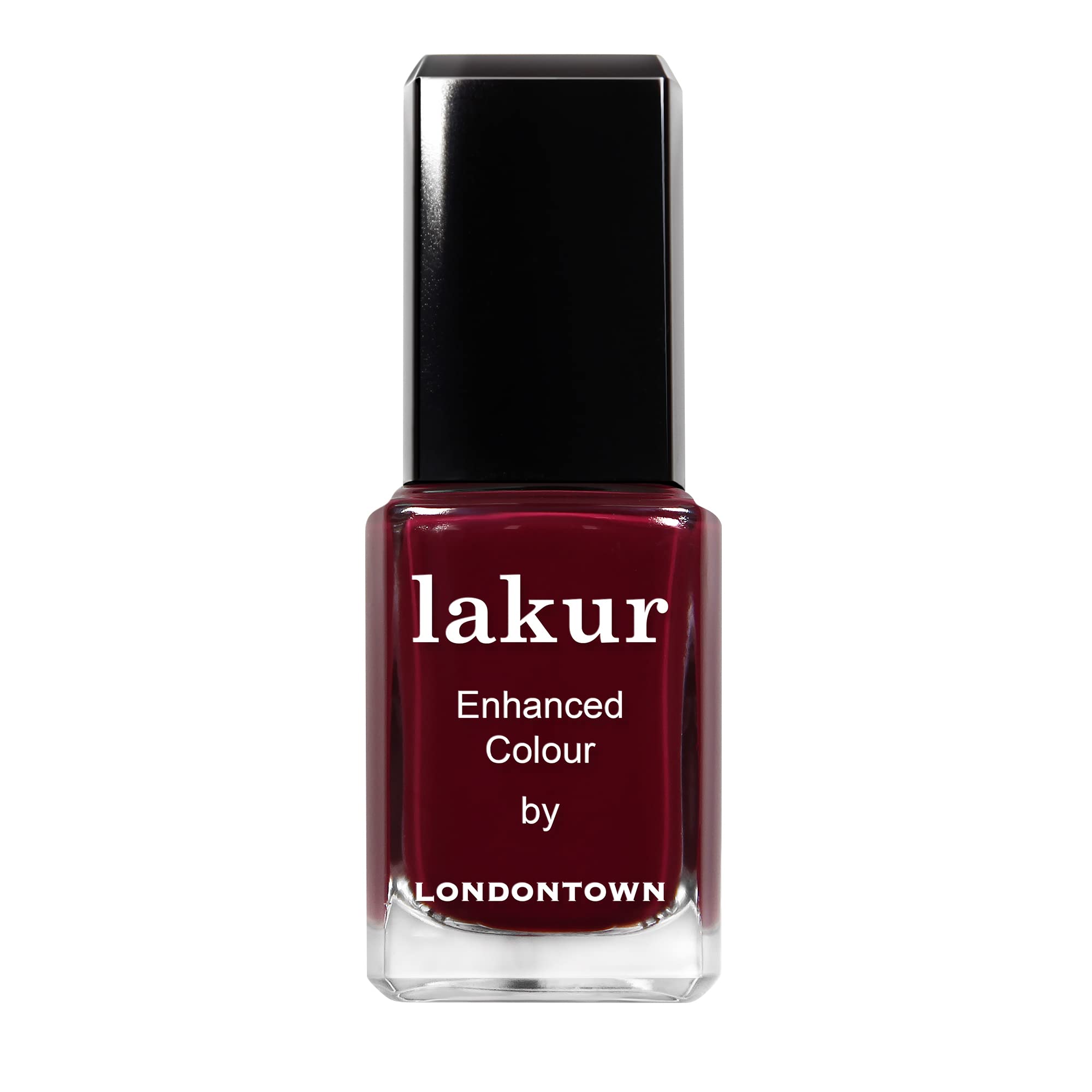 LONDONTOWN UV LED Gel Nail Polish - Long Lasting Chip Resistant High Shine Color - Nude and Brown
