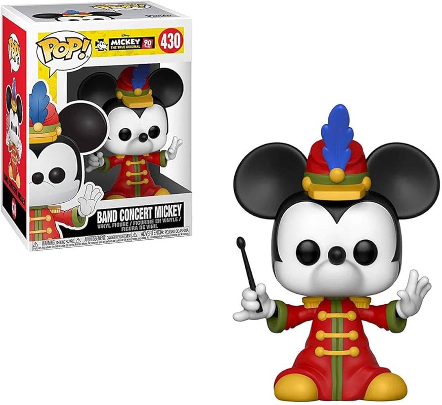 Amazon.com: Funko Pop! Disney: Mickey's 90th - Band Concert Mickey
